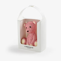 Teddy Raspberry White