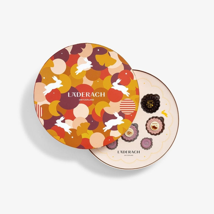 Läderach Mid-Autumn Chocolate Gift Box, 9 Pcs