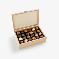 48 Assorted Chocolates in Wood Box