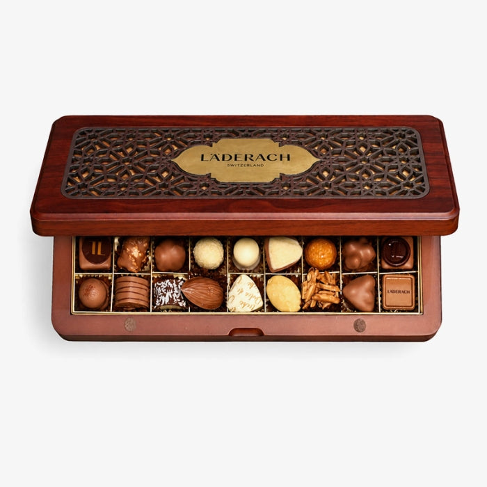 27 Assorted Chocolates in Wood Box