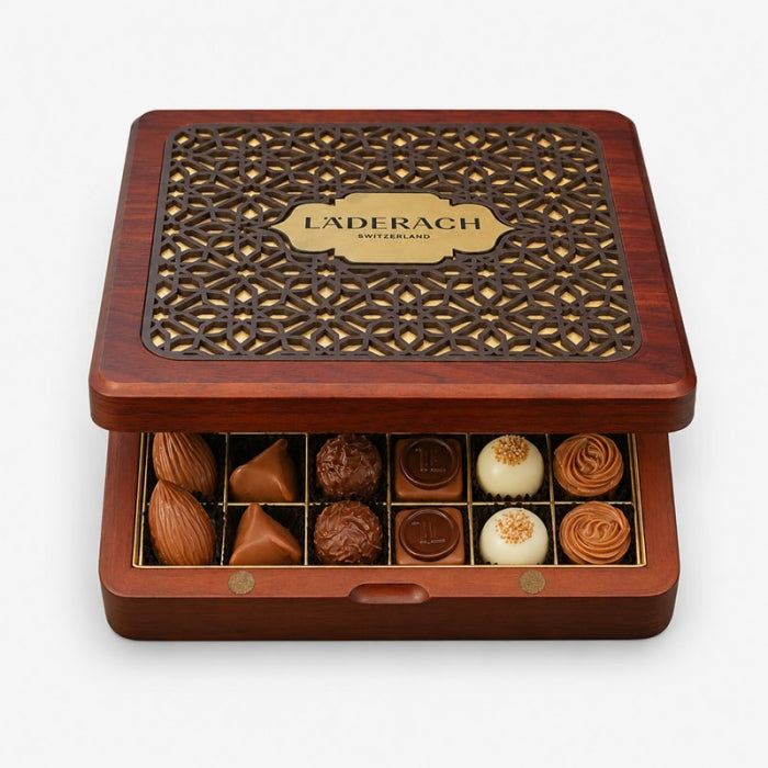 36 Assorted Chocolates in Wood Box