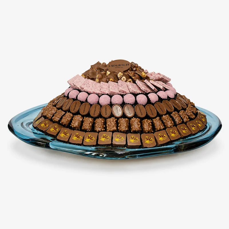 Modern Oval Glass Tray