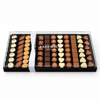 Pralines Selection Velvet Acrylic Box - 84 pcs