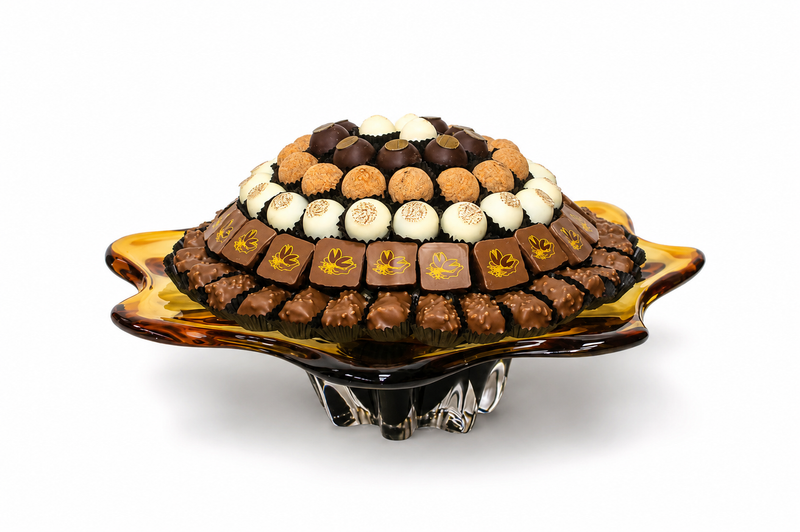 Luxury Glass Praline Tray