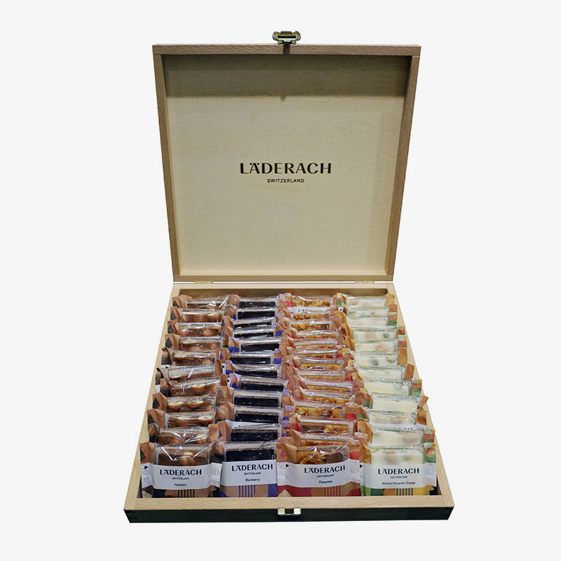 FrischSchoggi Mini Mix Wooden Box